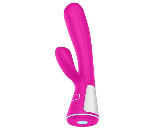 Вибратор с клиторальным стимулятором KIIROO Ohmibod Fuse розовый, фото 