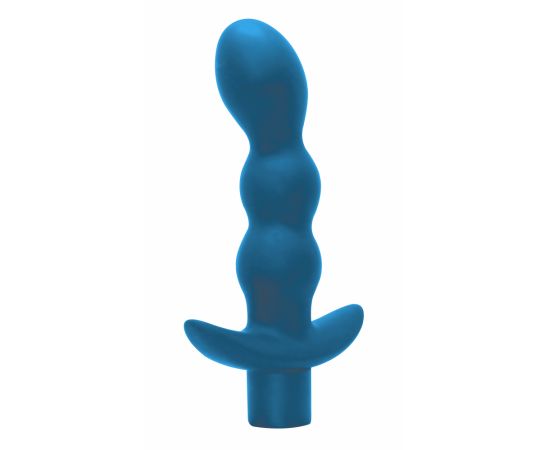 Анальная пробка Spice it up Naughty,с вибрацией, Aquamarine 8012-03Lola, фото 