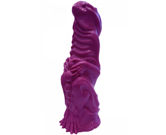 Фаллоимитатор ручной работы Monster фиолетовый, фото 