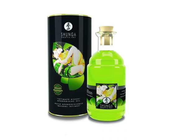 Массажное Масло Возбуждающее Shunga "Зеленый Чай", 100 мл, фото 