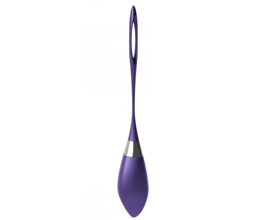 Виброяйцо OVO R6 на дистанционном управлении ежевичное, фото 