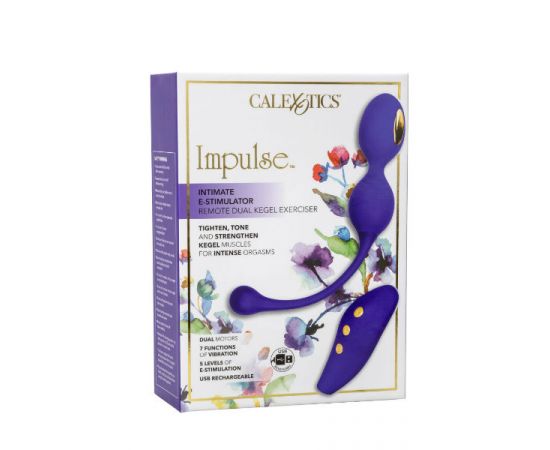 Вибратор Impulse E-Dual Dual Kegel С Электростимуляцией, фото 