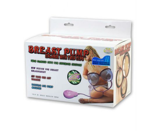 Помпа вакуумная для груди двойная автоматическая Baile, фото 
