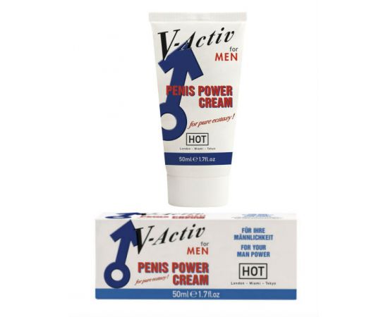 Крем стимулирующий V-Active для мужчин 50 мл, фото 