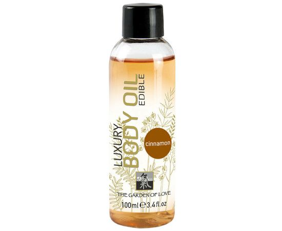 Массажное Масло Вкусовое С Ароматом Корицы, 100 мл, фото 
