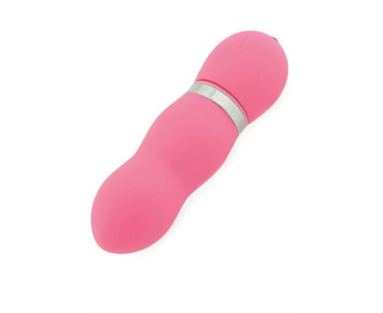 Мини-вибратор Sexus Funny Five Водонепроницаемый 10 см розовый, фото 