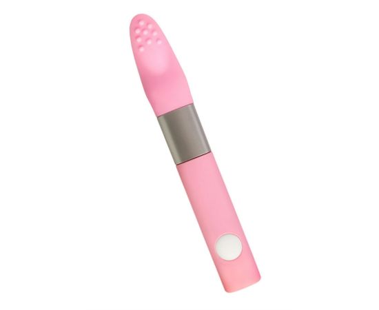 Мини-вибратор 7 режимов вибрации, розовый, фото 