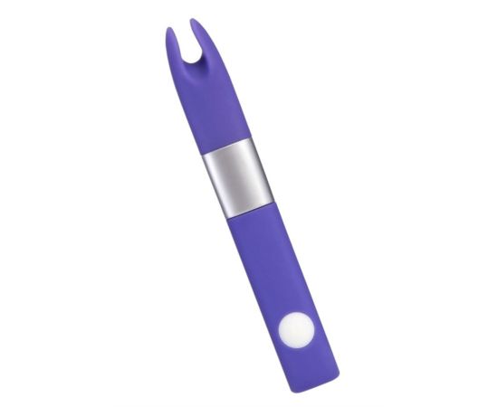 Мини-вибратор 7 режимов вибрации, фиолетовый, фото 