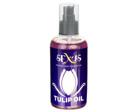 Массажное Масло Sexus Tulip Oil С Ароматом Тюльпана, 200 мл, фото 
