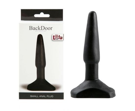 Анальный стимулятор Small Anal Plug black, фото 