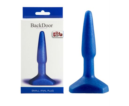 Анальный стимулятор Small Anal Plug blue, фото 
