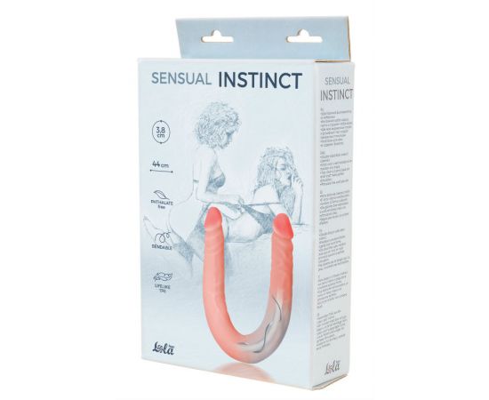 Двухсторонний фаллоимитатор Sensual Instinct, фото 