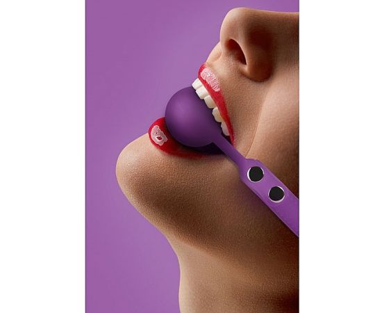 Кляп OUCH!, Фиолетовый, фото 