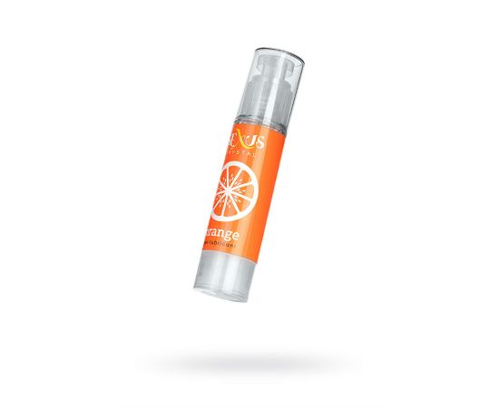 Вкусовой лубрикант Sexus с ароматом апельсина Crystal Orange 60 мл, фото  Вкусовой лубрикант Sexus с ароматом апельсина Crystal Orange 60 мл, фото