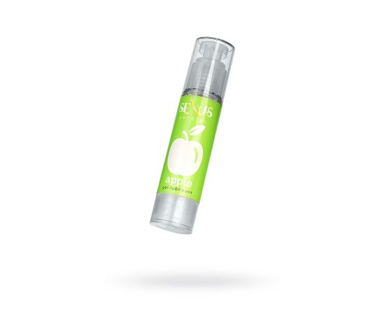Вкусовой лубрикант Sexus с ароматом яблока Crystal Apple 60 мл, фото  Вкусовой лубрикант Sexus с ароматом яблока Crystal Apple 60 мл, фото