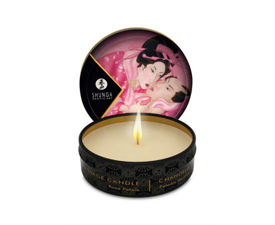 Массажное Аромамасло В Виде Свечи Shunga "Лепесток Розы", 30 мл, фото  Массажное Аромамасло В Виде Свечи Shunga "Лепесток Розы", 30 мл, фото