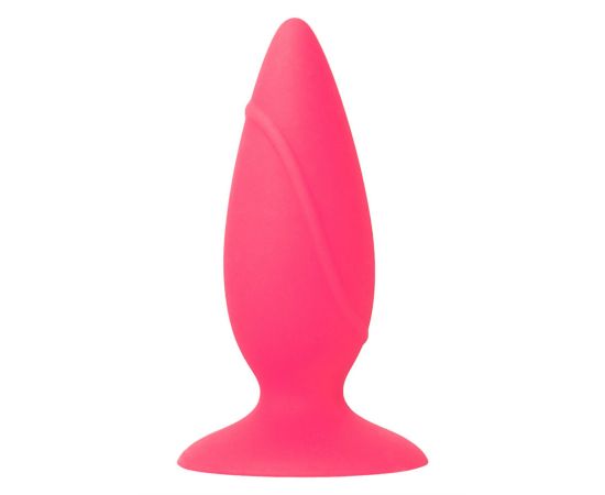 Анальная втулка TOYFA POPO Pleasure 9 см, фуксия, фото 