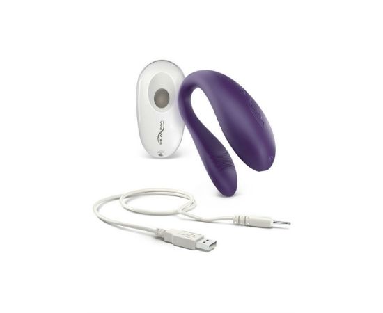Вибратор для пар (подковка) We-Vibe Unite Purple, фото 
