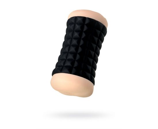 Мастурбатор двусторонний JOS JANICE, TPR, телесный, 14,5 см, фото 