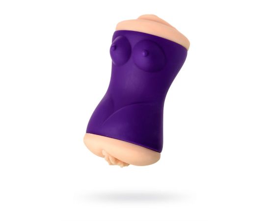 Мастурбатор двусторонний JOS YARA, TPR, телесный, 17,5 см, фото 