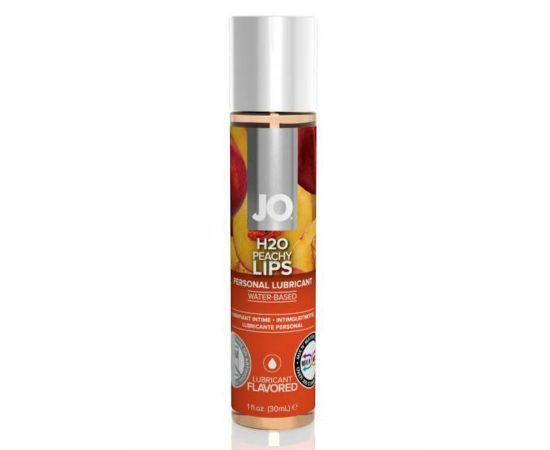Вкусовой Лубрикант JO H2O Peachy Lips, 30 мл, фото 