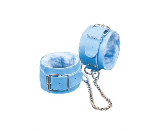 Оковы Sitabella BDSM С Мехом, Голубые, фото 