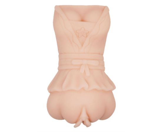 Мастурбатор с вибрацией и с эффектом смазки, фото 