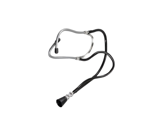 Стетоскоп медицинский черный (One size), фото 