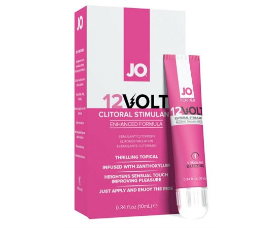 Сыворотка возбуждающая JO Volt 12 VOLT мощного действия 10 мл, фото , изображение 2