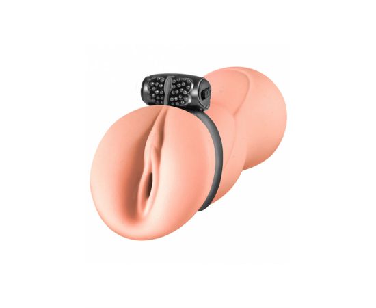 Мастурбатор с вибро-кольцом Satisfaction Magazine Nurse, фото 