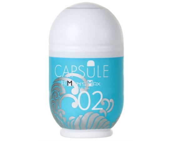 Мастурбатор нереалистичный, CAPSULE 02, Sazanami, MensMax, фото 