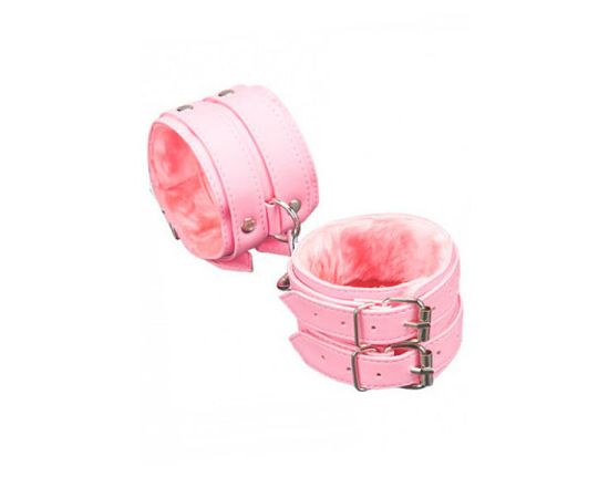 Наручники Sitabella BDSM С Мехом, Розовые, фото 