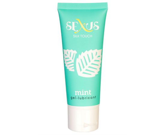 Вкусовой лубрикант Sexus с ароматом мяты Silk Touch Mint 50 мл, фото 