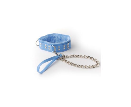 Ошейник С Мехом Sitabella BDSM, Голубой, фото 