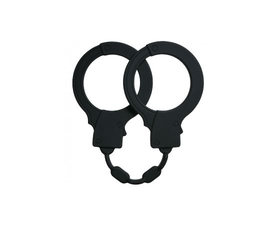 Наручники Силиконовые Stretchy Cuffs, Черные, фото 