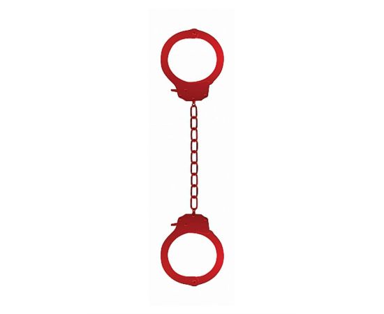 Наручники Shotsmedia Pleasure Legcuffs, Красные, фото 