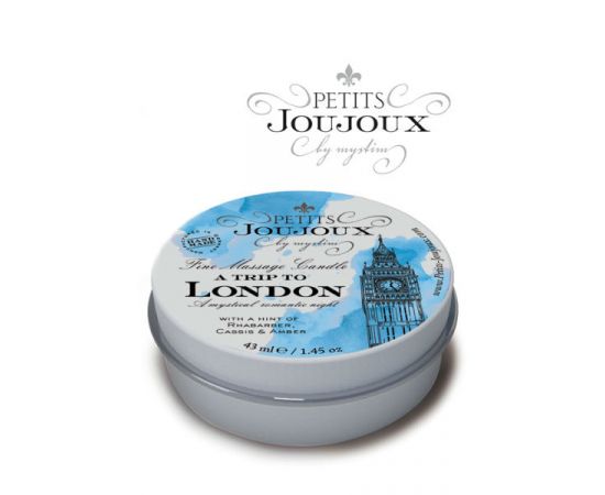 Массажная Свеча Mystim London "Свежесть", 43 мл, фото 