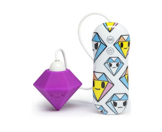 Мини-вибратор Tokidoki Purple Diamond С 7 Функциями, фото 