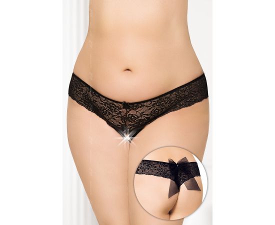 Трусики женские SoftLine Collection черные-XXXL, фото 