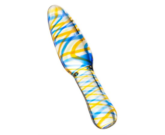 Фаллоимитатор стеклянный Sexus Glass, Прозрачный, 15,5 см, фото 