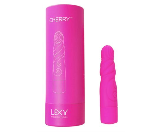 Вибратор Cherry, розовый 15,5 см, фото 