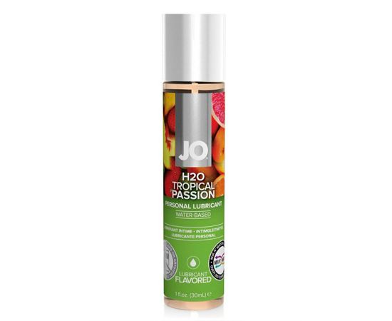 Вкусовой Лубрикант JO H2O Tropical Passion, 30 мл, фото 