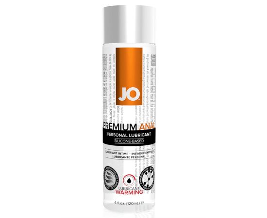 Лубрикант на силиконовой основе JO Anal Premium Warming  анальный возбуждающий 120 мл, фото 