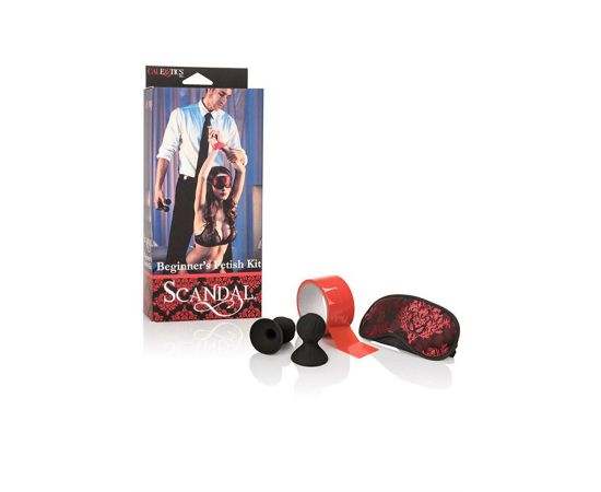 Комплект Дизайнерских Аксессуаров SCANDAL BEGINNER'S FETISH KIT, фото 