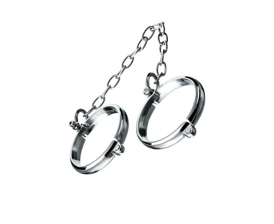 Наручники Металлические TOYFA Metal С Цепочкой Маленькие, фото 