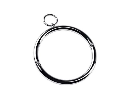 Ошейник Металлический TOYFA Metal С Кольцом, Маленький, фото 