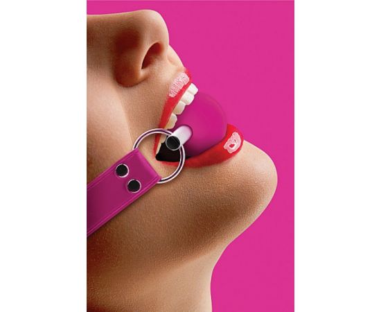 Кляп Solid Ball Gag, Розовый, фото  Кляп Solid Ball Gag, Розовый, фото