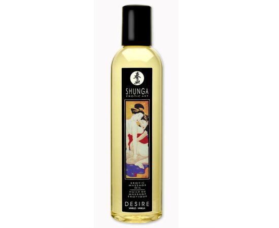 Массажное Масло Возбуждающее Shunga "Ваниль", 250 мл, фото 