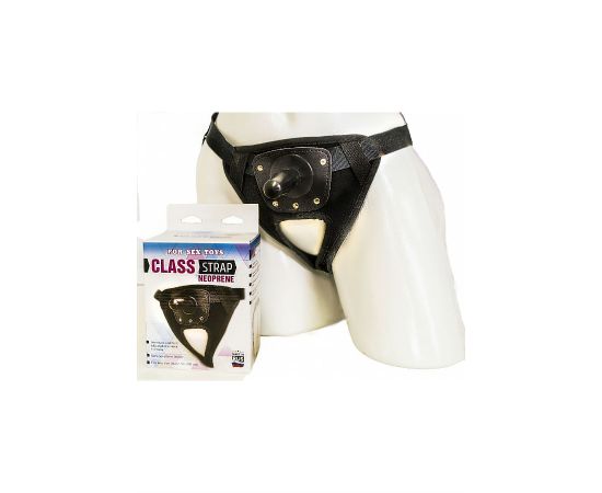 Трусики со штырьком из неопрена Class Strap, фото 