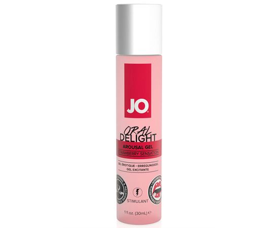 Гель стимулирующий Oral Delight клубничный для оральных ласк с десенсибилизацией 30 мл, фото  Гель стимулирующий Oral Delight клубничный для оральных ласк с десенсибилизацией 30 мл, фото